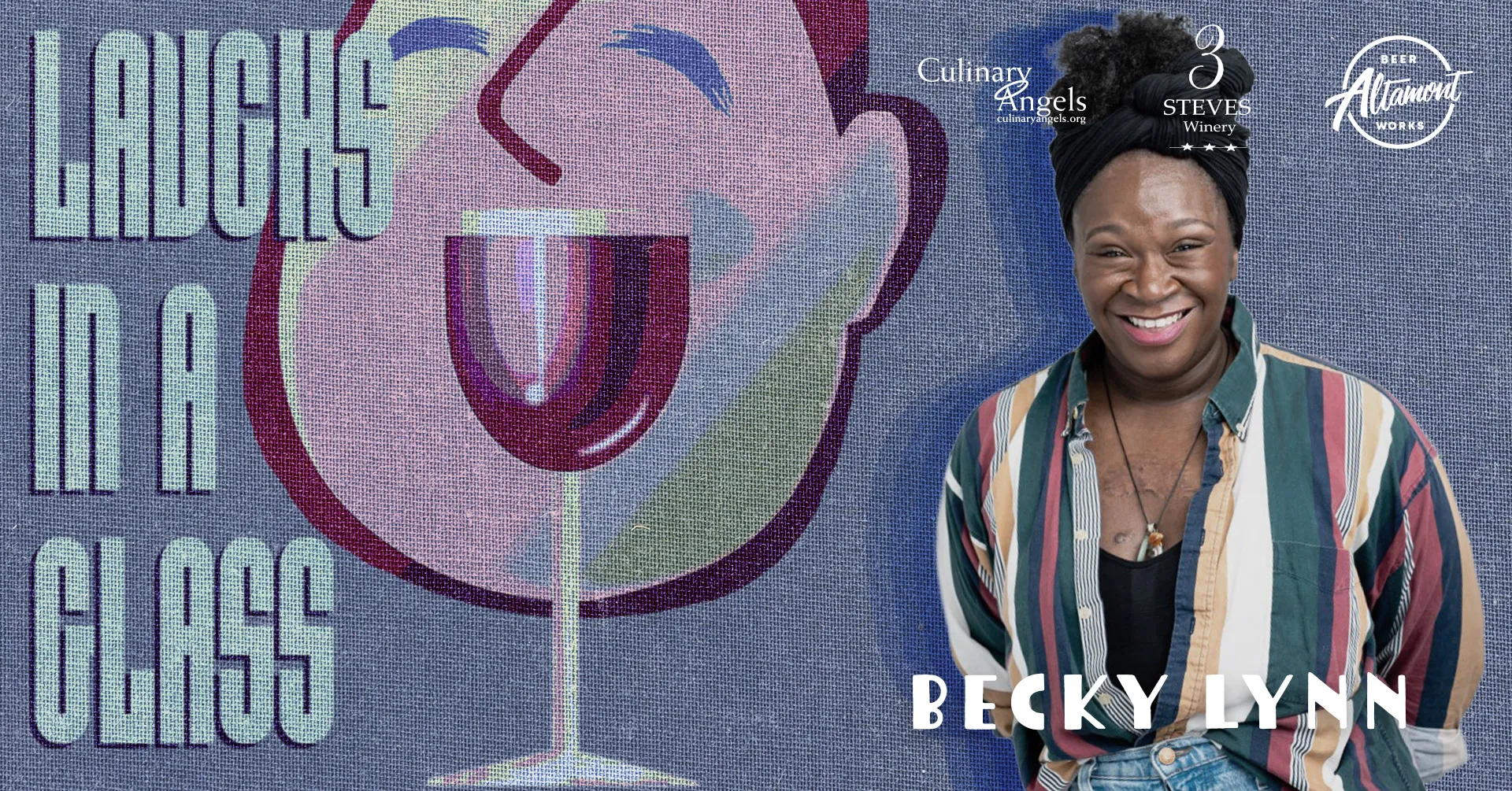 Laughs in a Glass October 3 2025 7:30pm